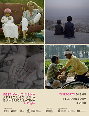 Lunedì 1 e mercoledì 3 aprile al Cineporto di Bari il Festival del Cinema Africano, d’Asia e America Latina