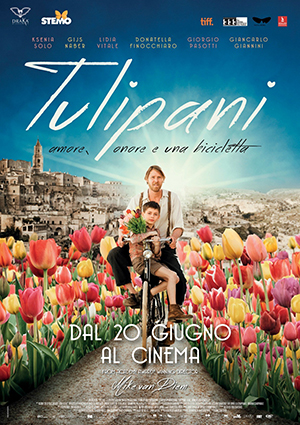 Dal 20 giugno al cinema “Tulipani – Amore, onore e una bicicletta” del Premio Oscar Mike Van Diem girato in Puglia tra Ginosa, Ruvo di Puglia e Bari