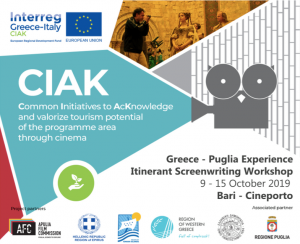 In Puglia la seconda sessione del workshop di sceneggiatura “Greece-Puglia Experience”