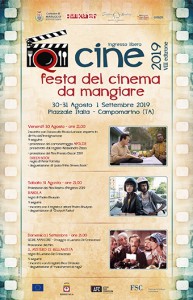 Torna il “Qcine – Festa del cinema da mangiare” dal 30 agosto al 1 settembre a Campomarino di Maruggio