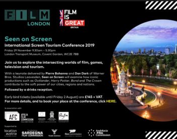 Apulia Film Commission e PugliaPromozione protagoniste della Conferenza Internazionale di Cineturismo di Londra