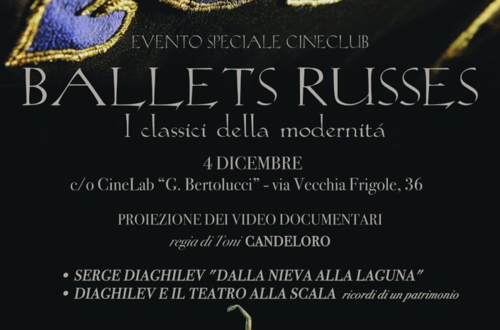 “BALLETS RUSSES - I classici della modernità”, evento speciale del cineclub universitario