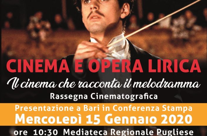 Dal 20 gennaio ogni lunedì in Mediateca Regionale Pugliese la rassegna “Cinema e Opera Lirica”