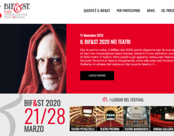 Avviso pubblico per ricerca sponsor per il Bif&st 2020 | Bari 21 – 28 marzo 2020