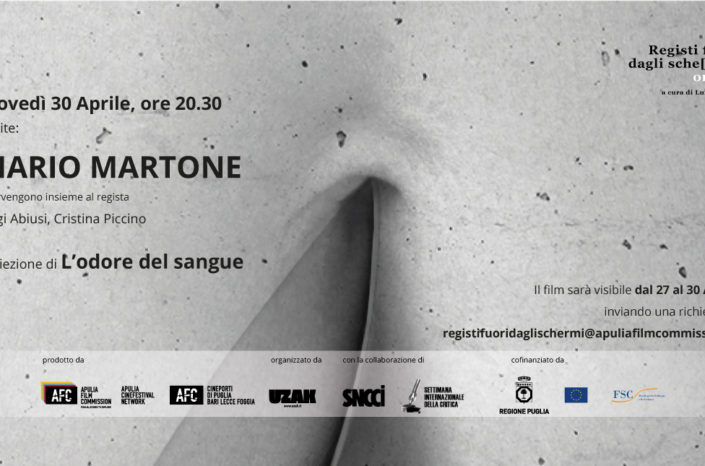 Giovedì 30 aprile alle ore 19:00 Mario Martone ospite per “Registi Fuori Dagli Sche[r]mi”