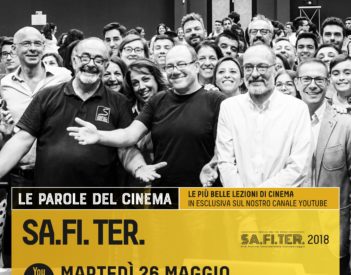 Sa.Fi.Ter 2018 e Valerio Mastandrea protagonisti della rassegna “Le parole del cinema”