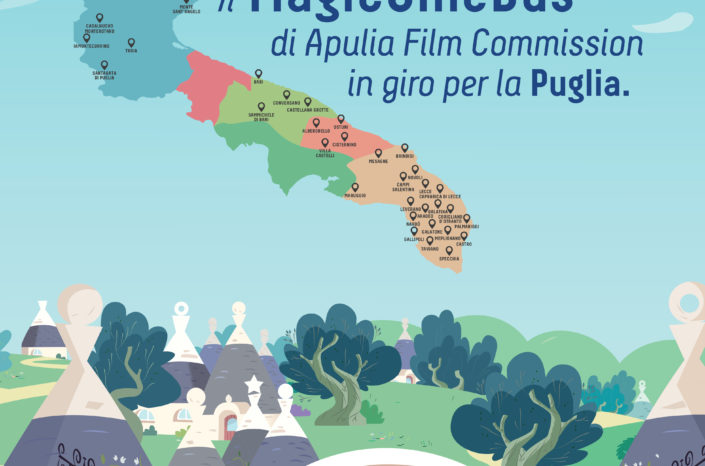 Il Magic CineBus di Apulia Film Commission arriva nelle piazze di oltre 30 comuni pugliesi