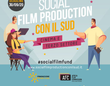 Online il bando "Social Film Production Con Il Sud"