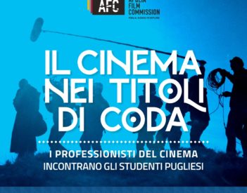 Da mercoledì 31 marzo “Il cinema nei titoli di coda”, rassegna- laboratorio itinerante nei comuni soci di Apulia Film Commission