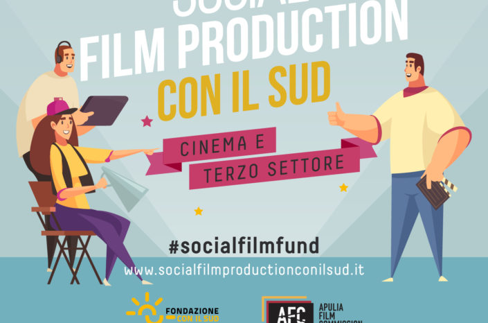 Annunciati i 10 progetti finanziati dal “Social Film Production Con Il Sud”