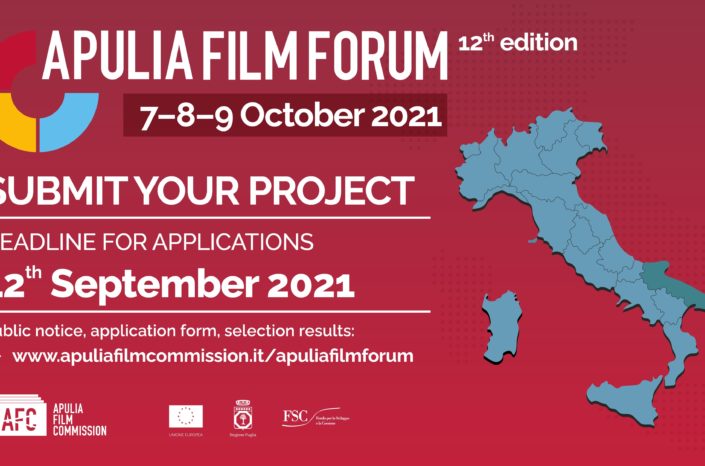 Online il bando e la scheda d’iscrizione della prossima edizione di Apulia Film Forum