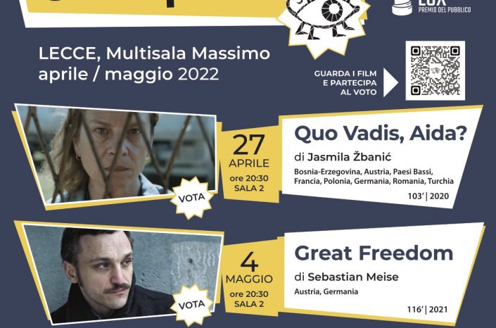 Dal 27 Aprile le "Giornate del Cinema Europeo" a Lecce