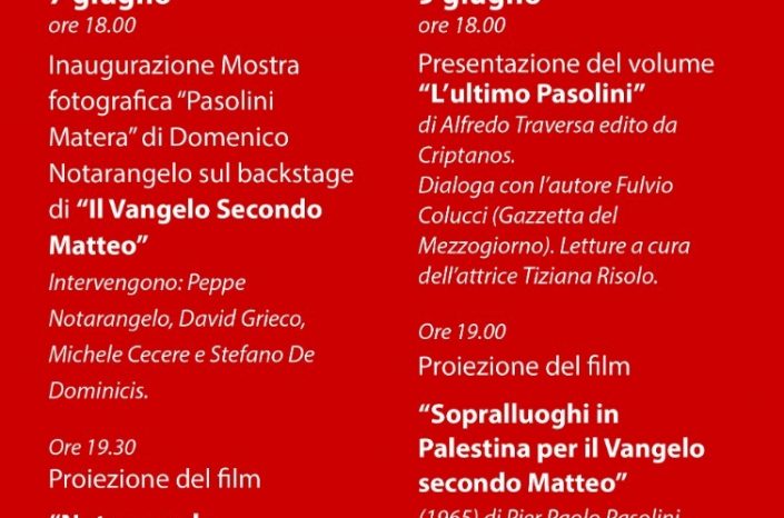 <strong>“Che Cosa Sono Le Nuvole?” – I 100 anni di Pier Paolo Pasolini in Mediateca</strong>