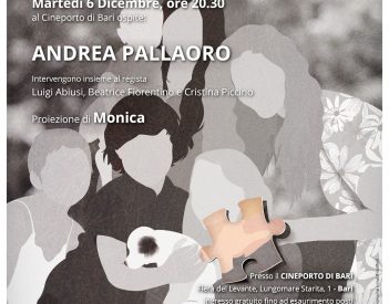 Andrea Pallaoro al Cineporto di Bari per "Monica" in Registi fuori dagli sche[r]mi