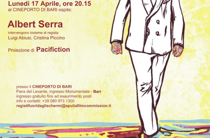 Albert Serra e il suo "Pacifiction" al Cineporto di Bari per Registi fuori dagli sche[r]mi