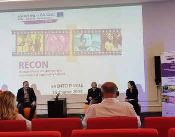Evento finale e presentazione dei risultati del progetto Interreg "RECON"