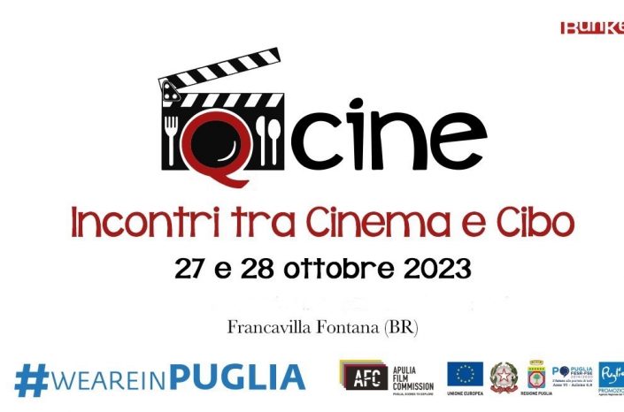Due giornate tra cibo e cinema a Francavilla Fontana con la 12ª edizione di Qcine