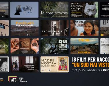 Disponibili su Prime Video le 18 opere prodotte nell'ambito del Social Film Production Con il Sud