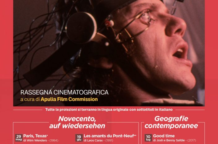 Al via, giovedì 29 maggio, l'edizione primavera-estate di CINEMA ADDICTION, in contemporanea a Bari, Brindisi, Foggia, Lecce e Taranto