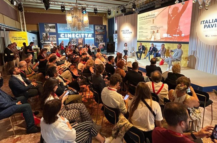 Al Festival di Venezia l'incontro “Cinema in Puglia. Funding, Opportunities e Bifest”