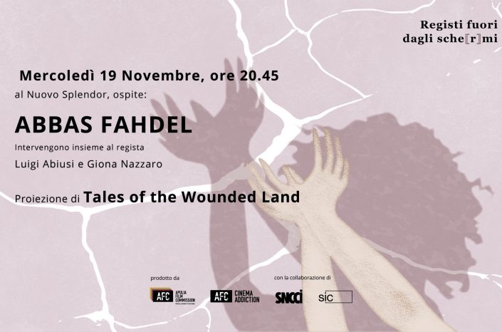 Mercoledì 19 novembre Abbas Fahdel e il suo “Tales of the Wounded Land” al Cinema Splendor di Bari per "Registi fuori dagli sche[r]mi"