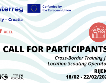 Il progetto REEL avvia la selezione per futuri professionisti del location scouting: formazione transfrontaliera a Fiume, Croazia
