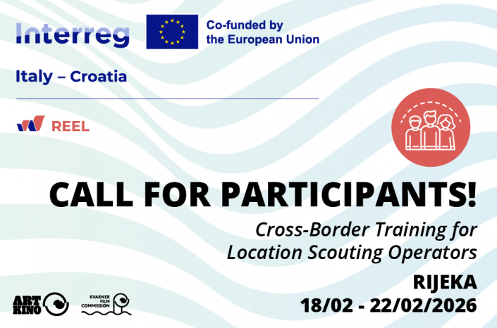 Il progetto REEL avvia la selezione per futuri professionisti del location scouting: formazione transfrontaliera a Fiume, Croazia