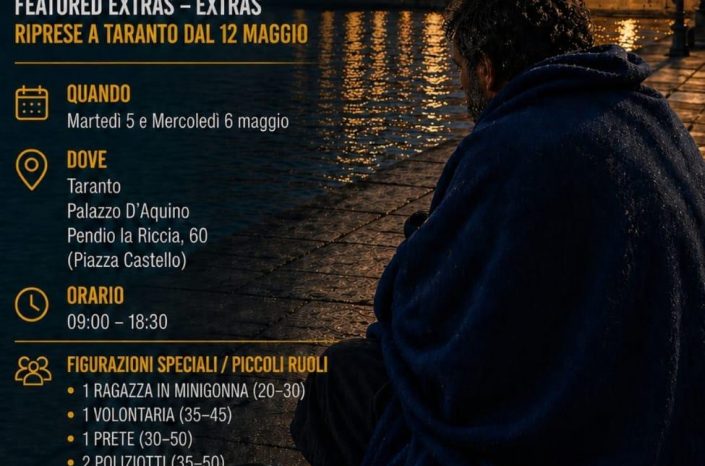 Casting per il cortometraggio "La Coperta" di Anna Piscopo