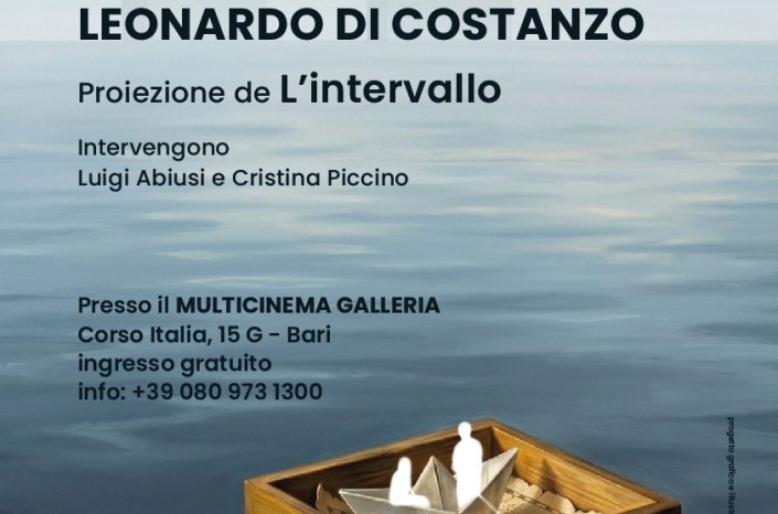 Leonardo Di Costanzo a Bari per Registi fuori dagli sch[r]mi - Lunedì 15 giugno, h. 20:45, Multicinema Galleria di Bari