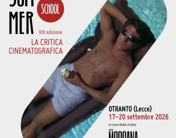 Dal 17 al 20 settembre a Otranto l'ottava edizione della summer school “La critica cinematografica”