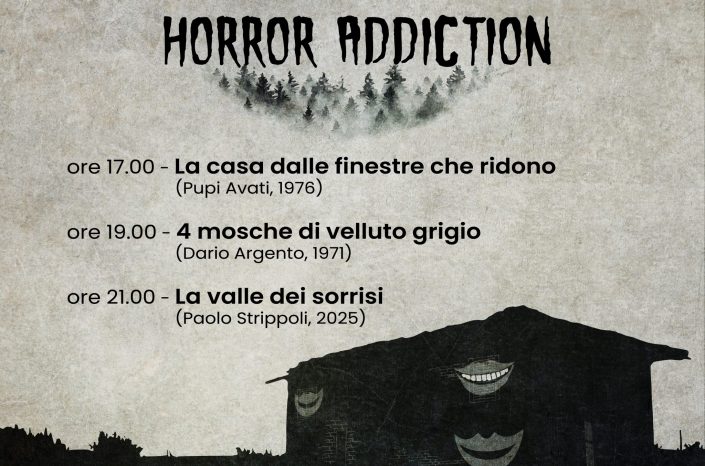Horror Addiction - Tre film per una maratona cinematografica nell'horror italiano | Martedì 27 ottobre - Kursaal Santalucia di Bari